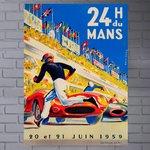 Affiche 24 Heures du Mans 1959