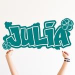 Julia Graffiti Flowers