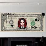 One Dollar Wednesday Addams Imprim